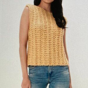 Zara Knit Sweater Vest Women Size Small